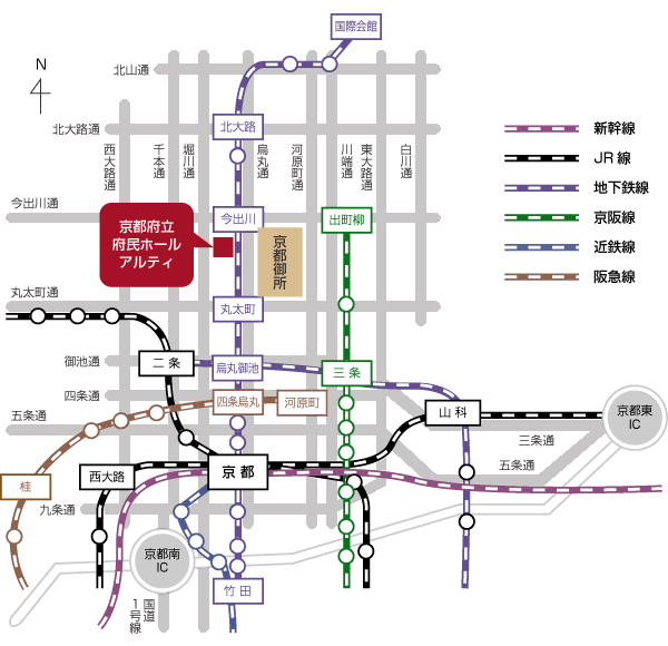 アルティ周辺地図